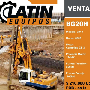 BGH20H  Equipos de perforación rotativos