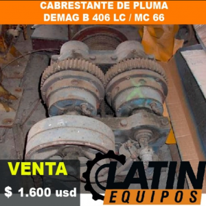 CABRESTANTE DE PLUMA DEMAG