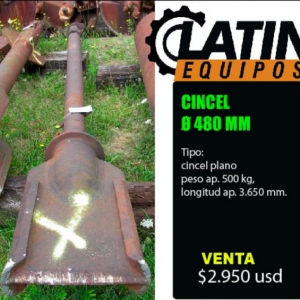 CINCEL PLANO 480mm