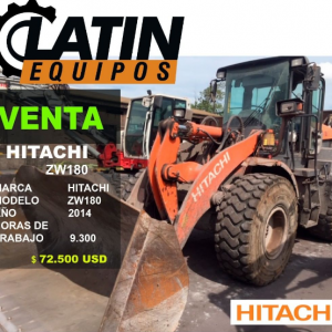 Cargadora de ruedas Hitachi ZW180