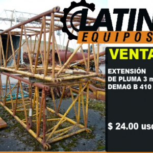 EXTENSIÓN DE PLUMA 3 m