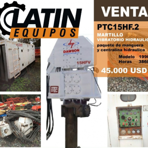 MARTILLO VIBRATORIO HIDRAULICO